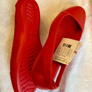 Crocs Sienna Flat Size 11 CORAL